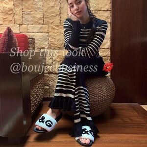 H&M Fine-Knit Top + Pants Co-ord Set